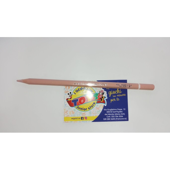 Pastello Tinta Unita mina 4.0 colore ROSA CENERE N°121