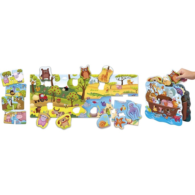 Carotina Baby Logic 3D Animali