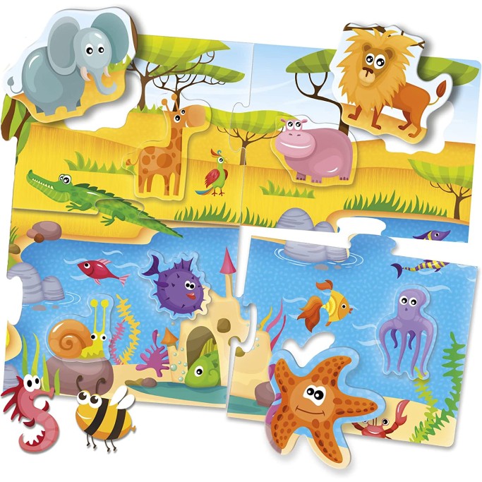 Carotina Baby Logic 3D Animali