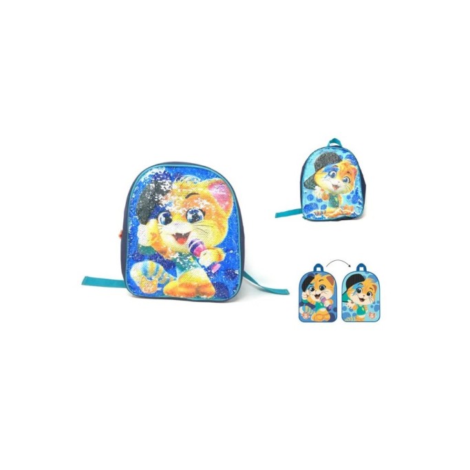 ZAINETTO ASILO CON PAILETTES 44 Gatti