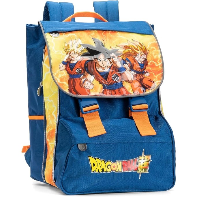 SUPER ZAINO SCUOLA ESTENSIBILE DRAGONBALL
