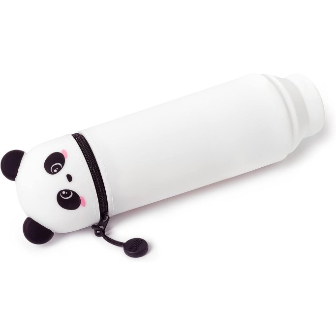 Legami Kawaii Astuccio Scuola 2 in 1 in Morbido Silicone Panda