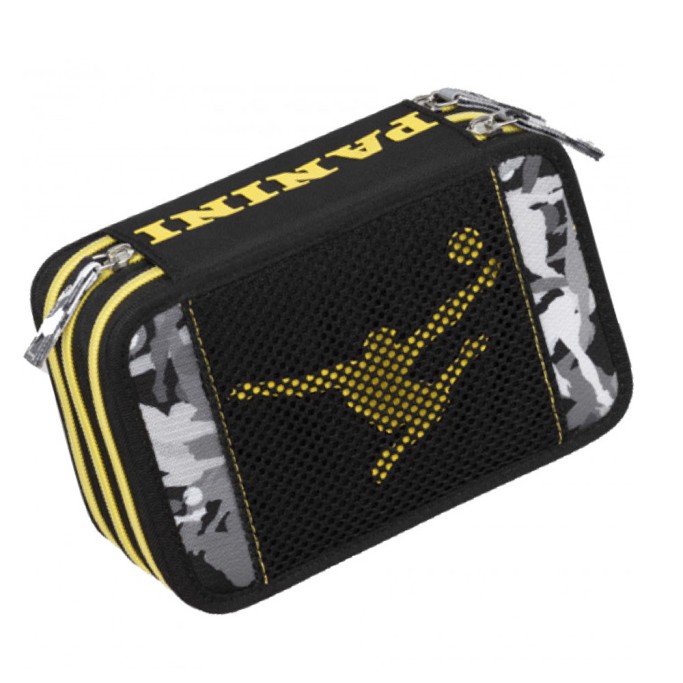 Astuccio Accessoriato 3 Zip Calciatori Panini