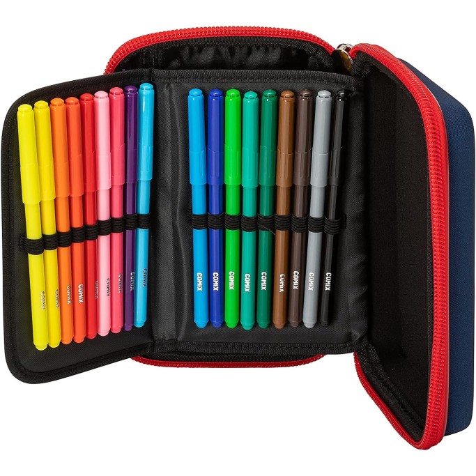 Astuccio Scuola Maxi Zip Naruto
