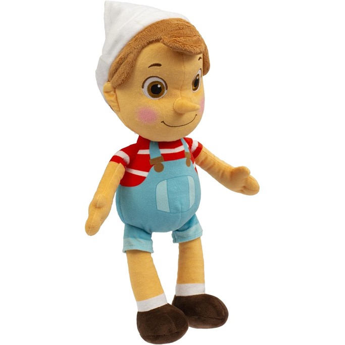 Pinocchio - Peluche Musicale Di 36 Cm Con Cappello