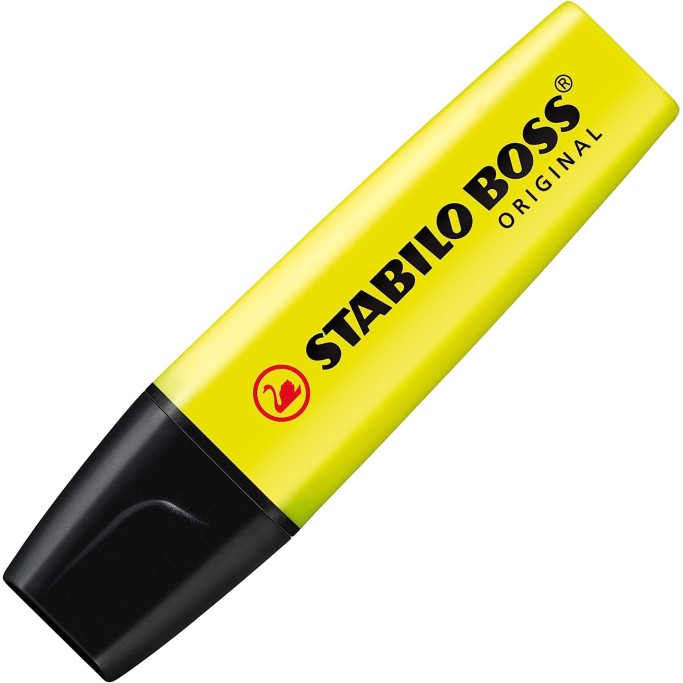 Evidenziatore STABILO BOSS ORIGINAL Astuccio da 4