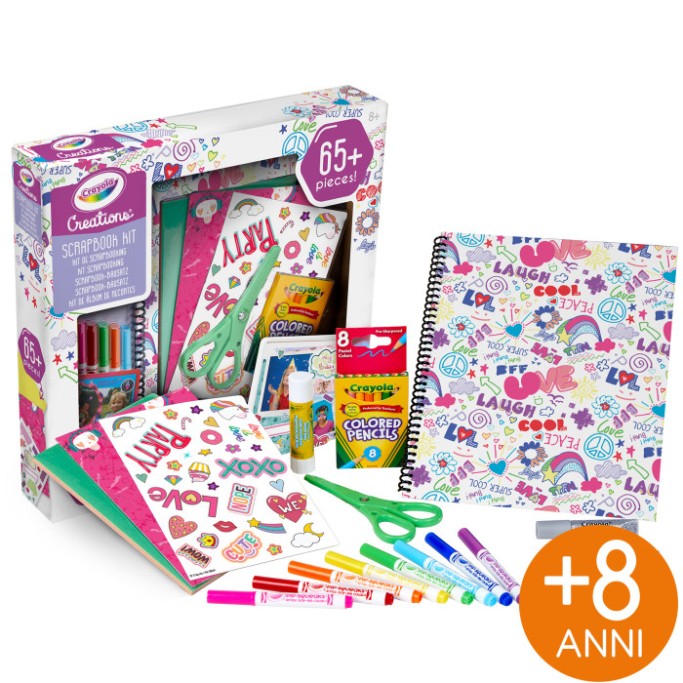 Crayola scrapbook kit creations