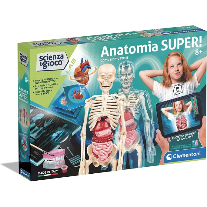 Clementoni, Scienza E Gioco Lab, Anatomia Super, Laboratorio di Anatomia