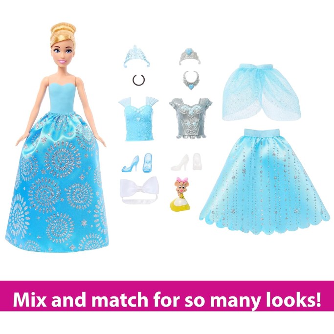 Cenerentola alla moda e amica con 12 accessori a sorpresa