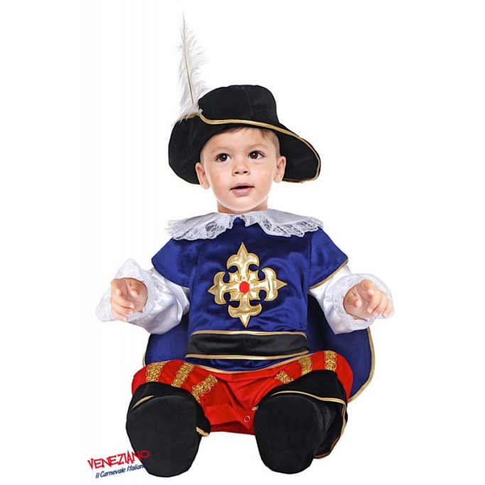 COSTUME DI CARNEVALE DOLCE MOSCHETTIERE