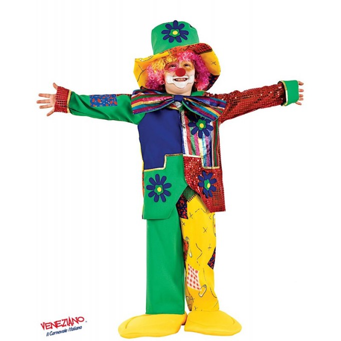Costume di carnevale PAGLIACCIO
