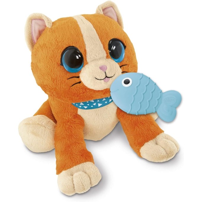Dolce Gattino cucù, Peluche Interattivo Elettronico 2in1