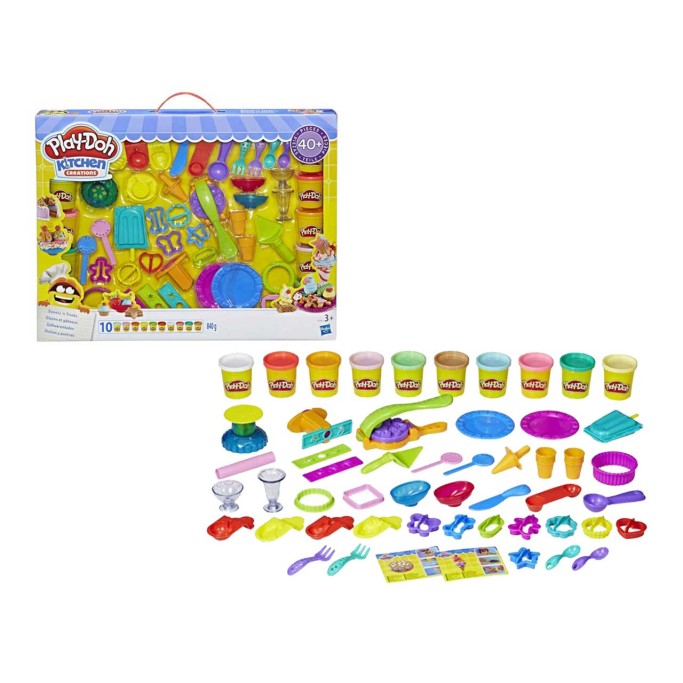PLAY DOOH KITCHEN 40 ACCESSORI