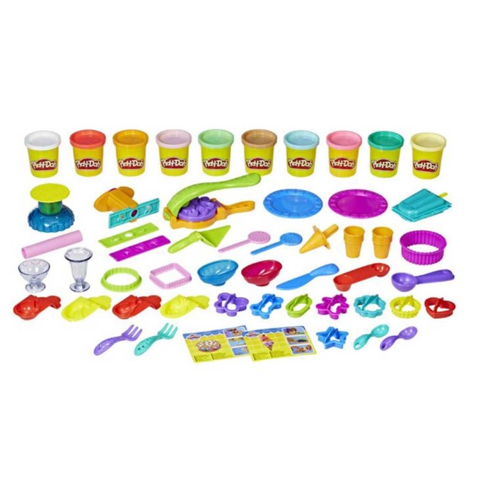 PLAY DOOH KITCHEN 40 ACCESSORI