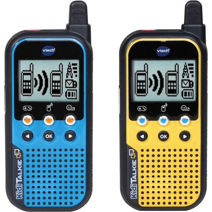 Walkie Talkie Bambini 6 in 1, 2 Walkie-Talkie con Connessione Protetta