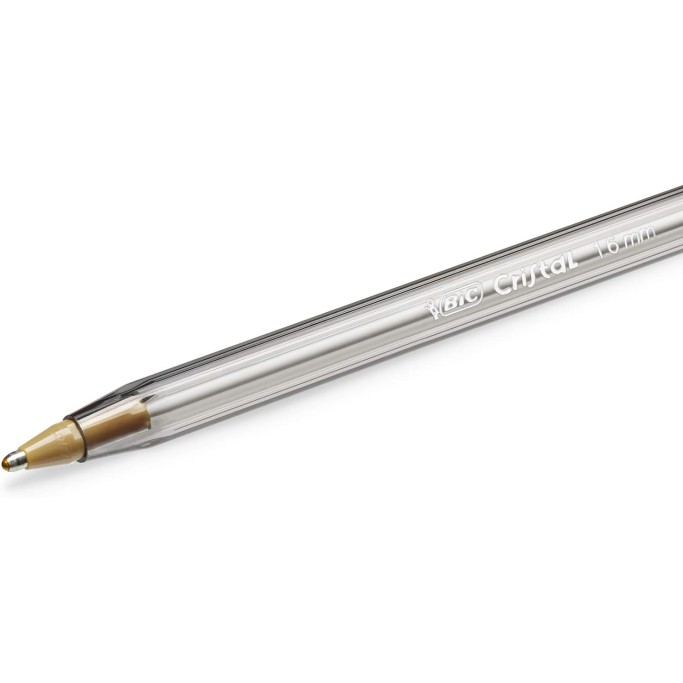 Penna BIC, Cristal Multicolour, Penna Sfera Colorate, Punta Larga 1.6mm