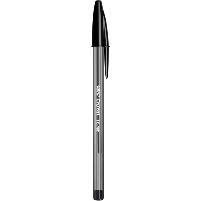 BIC Penne a Sfera, Cristal Large, Punta Media, 1.6 mm