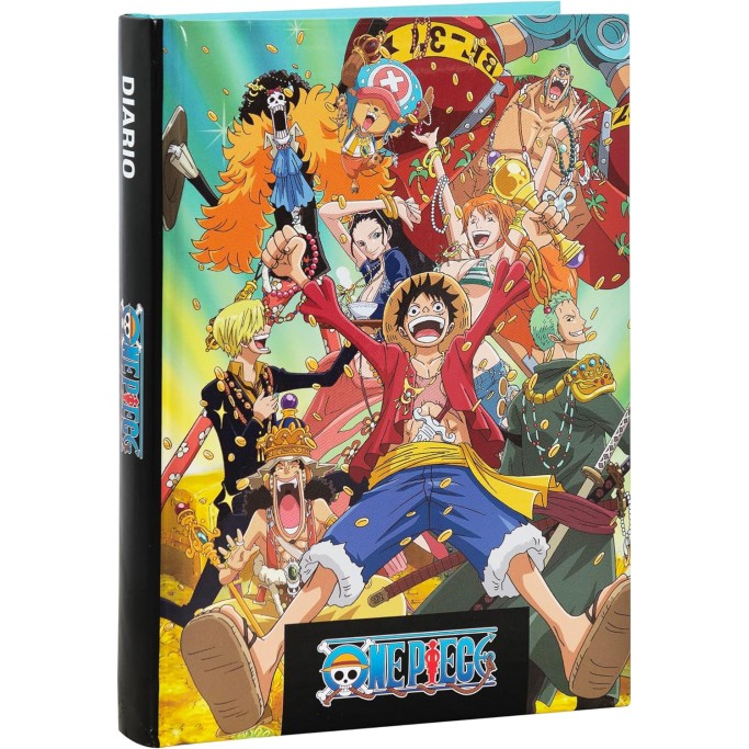 Diario Scuola 2024-2025 Ufficiale One Piece, Diario 12 Mesi